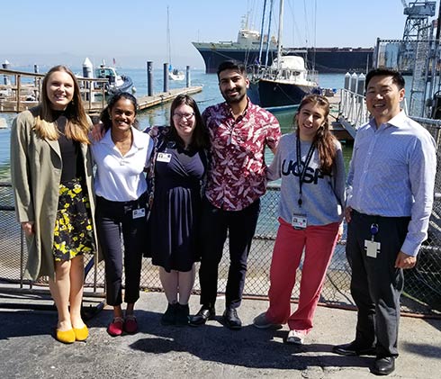 photo of Lab lunch at the Ramp