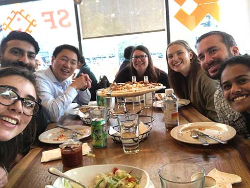 photo of Lab Lunch at SF Kebab!