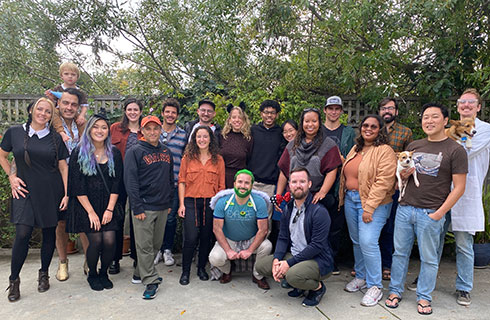 photo of Lab BBQ and UCSF Bioethics